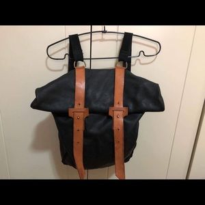 Beautiful Chilean leather backpack